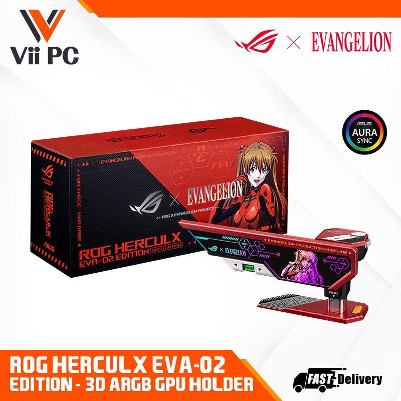 ASUS ROG X EVANGELION BUNDLE SET PACKAGE INCLUE CASE / MOTHERBOARD / RTX 4090 / AIO /PSU AND GPU HOLDER