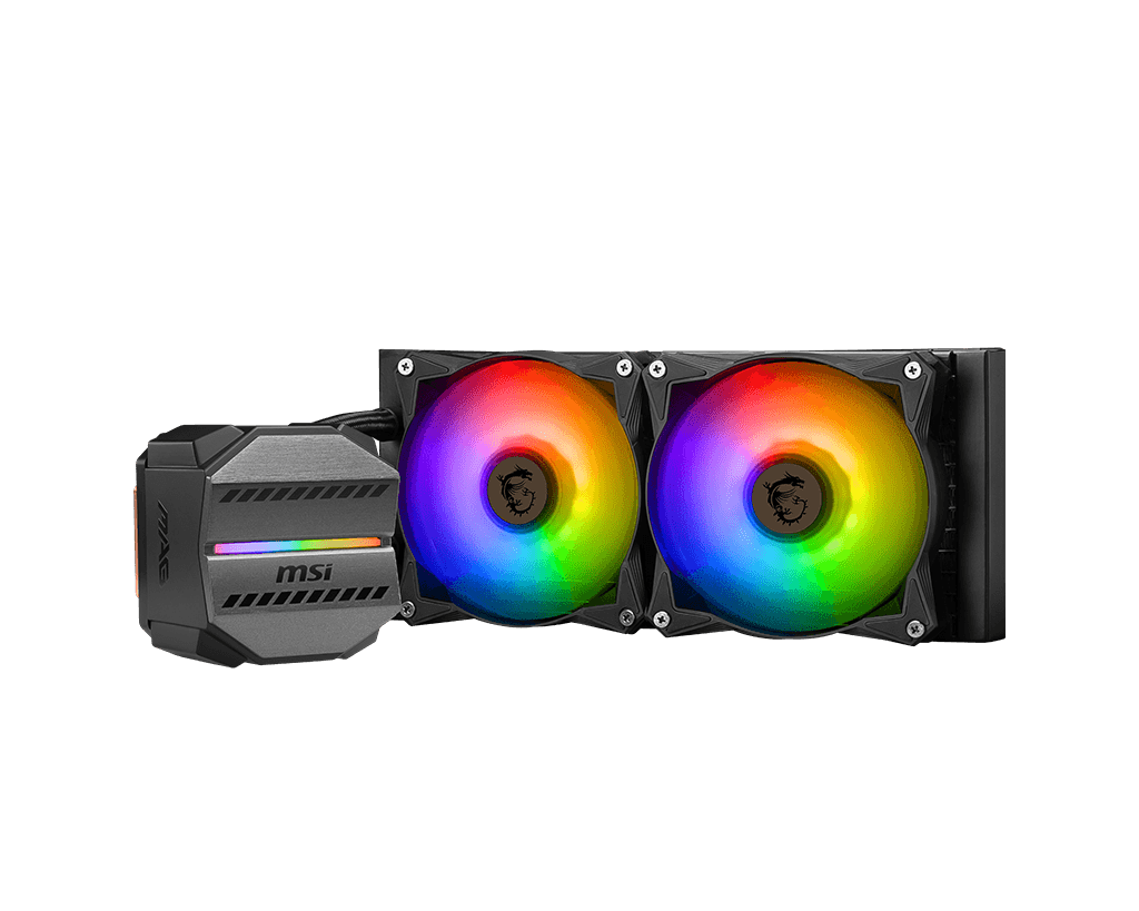 MSI MAG CORELIQUID M240 240mm Radiator/ARGB Fan/ARGB Block/3 Yrs Wty