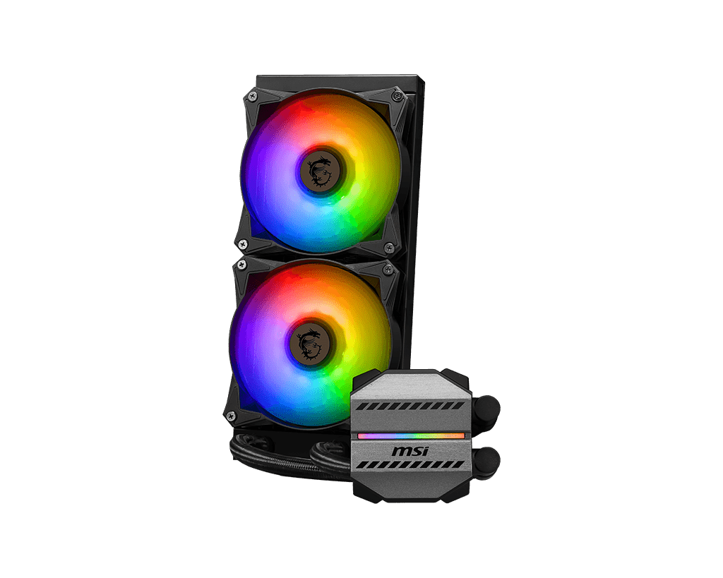 MSI MAG CORELIQUID M240 240mm Radiator/ARGB Fan/ARGB Block/3 Yrs Wty