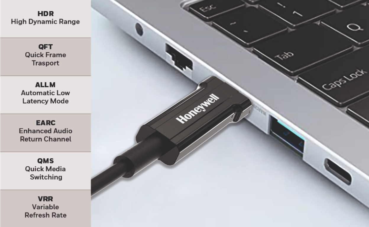 Honeywell HDMI 30/50 Mtr. AOC - 2.1 Compliant Ultimate Series/3 Years Warranty