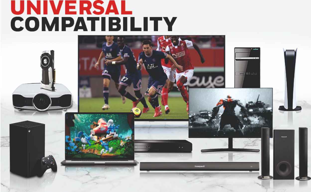 Honeywell HDMI 30/50 Mtr. AOC - 2.1 Compliant Ultimate Series/3 Years Warranty