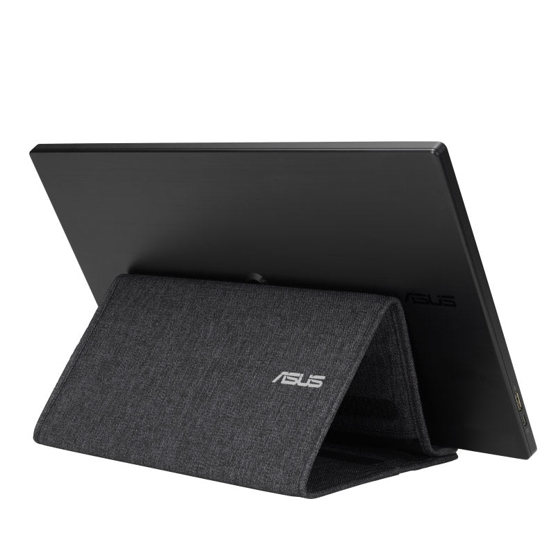 ASUS ZenScreen MB166B Portable USB Monitor- 16" (15.6" viewable) FHD, IPS, USB 3.2, Eye Care monitor, Anti-glare surface, ZenScreen sleeve