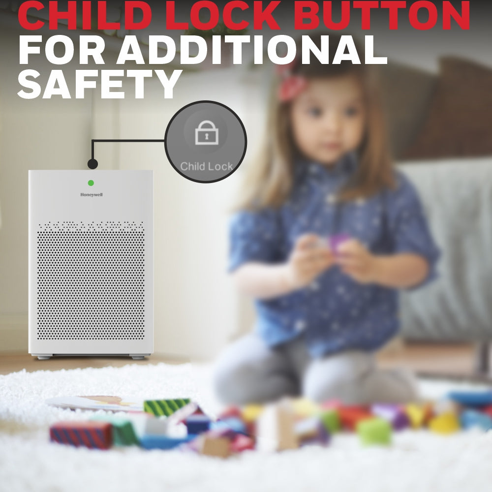 Honeywell AIR TOUCH P1 White Air Purifier Platinum Series/1 Year Warranty
