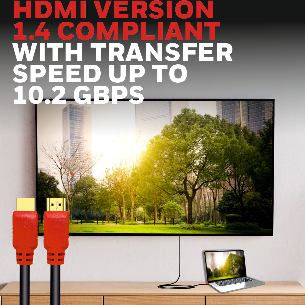 Honeywell HIGH SPEED HDMI 1.4 Cable with Ethernet 2/3/5/15/20Mtr. Value Series/3 Years Warranty