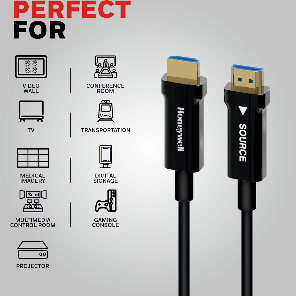 Honeywell HDMI 30/50 Mtr. AOC - 2.1 Compliant Ultimate Series/3 Years Warranty