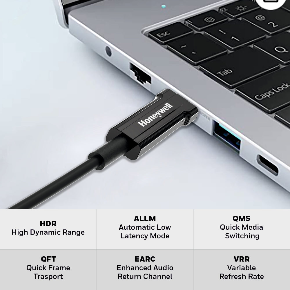 Honeywell HDMI 30/50 Mtr. AOC - 2.1 Compliant Ultimate Series/3 Years Warranty