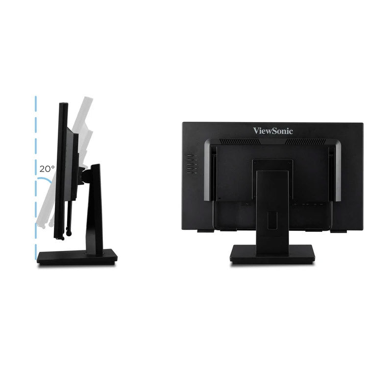 ViewSonic TD2465 24" 1080p IPS Touch Screen Monitor with Advanced Ergonomics, HDMI and USB Inputs