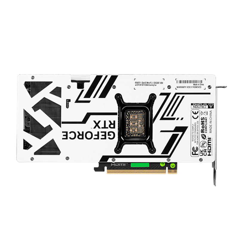 GALAX GeForce RTX™ 5070 1-Click OC Black / White 12GB GDDR7 Graphics Card