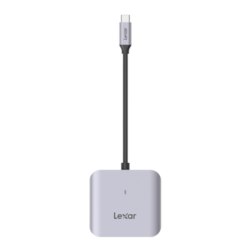 Lexar CFexpress™ Type B USB-C Reader - USB 3.2 GEN , 10Gbps for smooth workflow , High Quality Images , 8K RAW videos , For PC and Mac® systems, 2 Years Warranty
