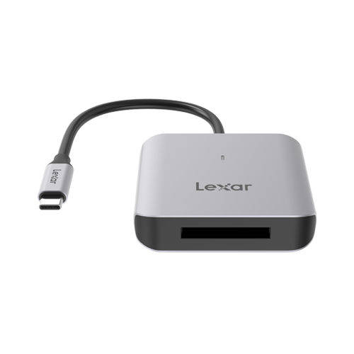 Lexar CFexpress™ Type B USB-C Reader - USB 3.2 GEN , 10Gbps for smooth workflow , High Quality Images , 8K RAW videos , For PC and Mac® systems, 2 Years Warranty