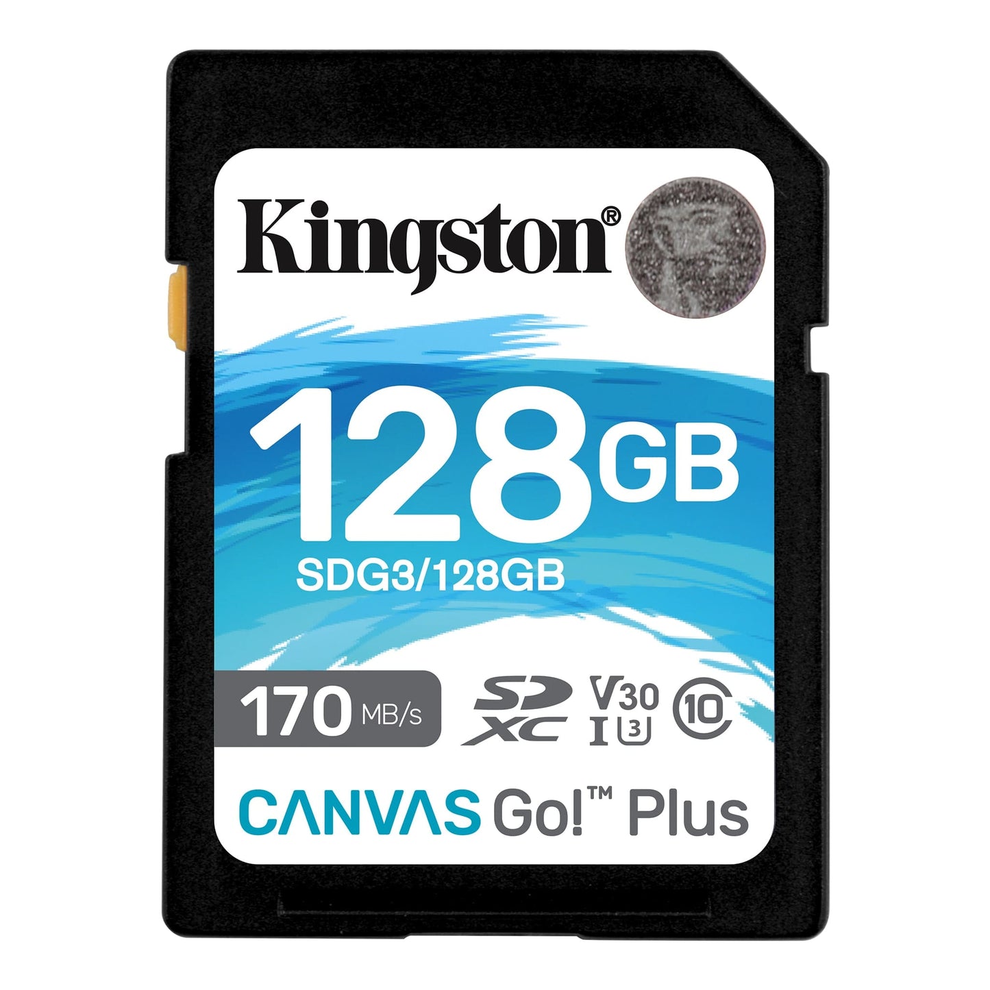 Kingston Canvas Go Plus (64GB/128GB/256GB) UHS-I, U3, V30, R170MB/s, W70MB/s