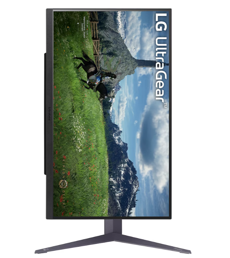 LG 27GS85Q-B 27” UltraGear QHD Nano IPS 180Hz 1ms(GTG) Gaming Monitor, DisplayHDR 400