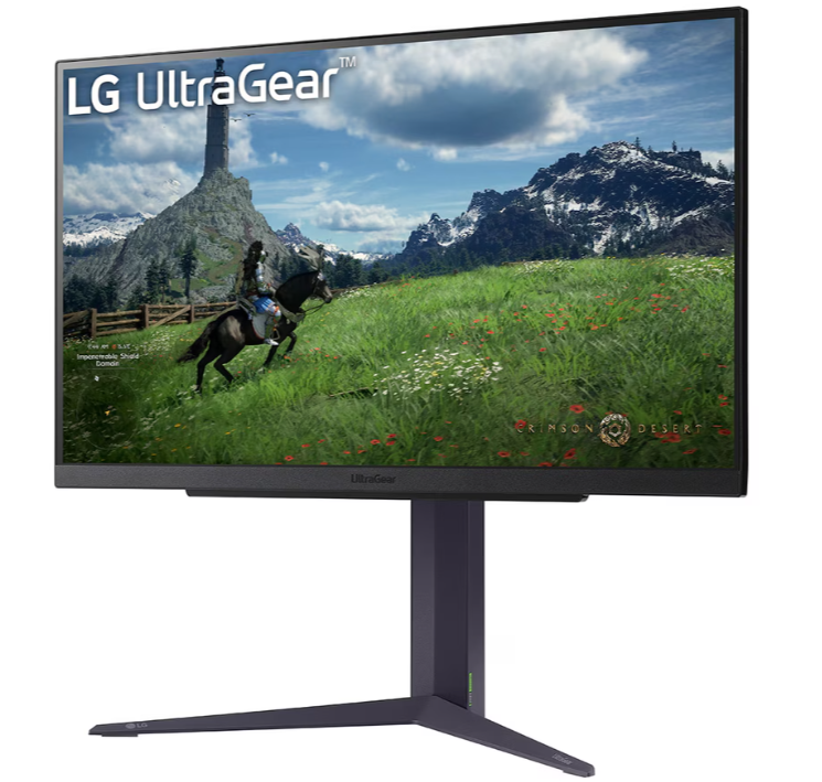 LG 27GS85Q-B 27” UltraGear QHD Nano IPS 180Hz 1ms(GTG) Gaming Monitor, DisplayHDR 400