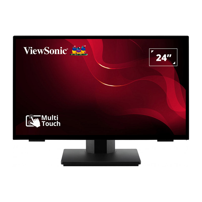 ViewSonic TD2465 24" 1080p IPS Touch Screen Monitor with Advanced Ergonomics, HDMI and USB Inputs