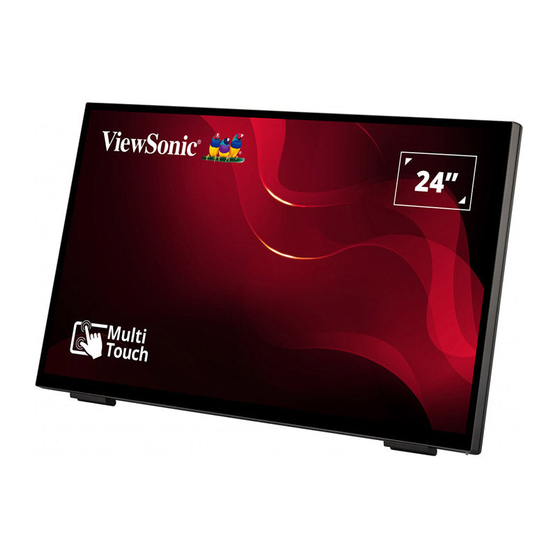 ViewSonic TD2465 24" 1080p IPS Touch Screen Monitor with Advanced Ergonomics, HDMI and USB Inputs