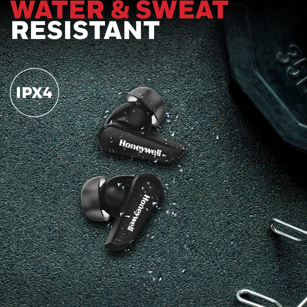 Honeywell Trueno U5000 Truly Wireless ANC Earbuds - White/Black/Blue Ultimate Series/1 Year Warranty