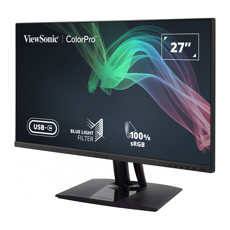 ViewSonic VP2756-4K 27" 4K UHD Pantone Validated 100% sRGB & Factory Pre-Calibrated Monitor with 60W USB-C