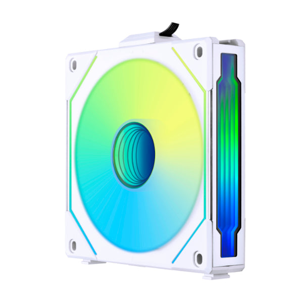 LIAN LI UNI FAN SL-INF 140 Single Pack REVERSE without Controller - BLACK or WHITE / 2 Yrs Wty