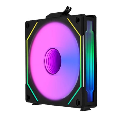 LIAN LI UNI FAN SL-INF 140 Single Pack REVERSE without Controller - BLACK or WHITE / 2 Yrs Wty