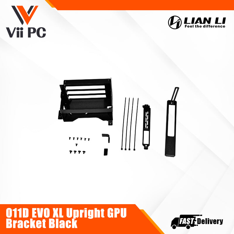 Lian Li O11D EVO XL Upright GPU Bracket Black/White - 1yr Wty