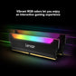 Lexar Hades 16GB Kit (8GBx2) RGB LED Lightning, DDR4 RAM 3600MHz CL18 Desktop Memory INTEL XMP 2.0 and AMD Ryzen Support