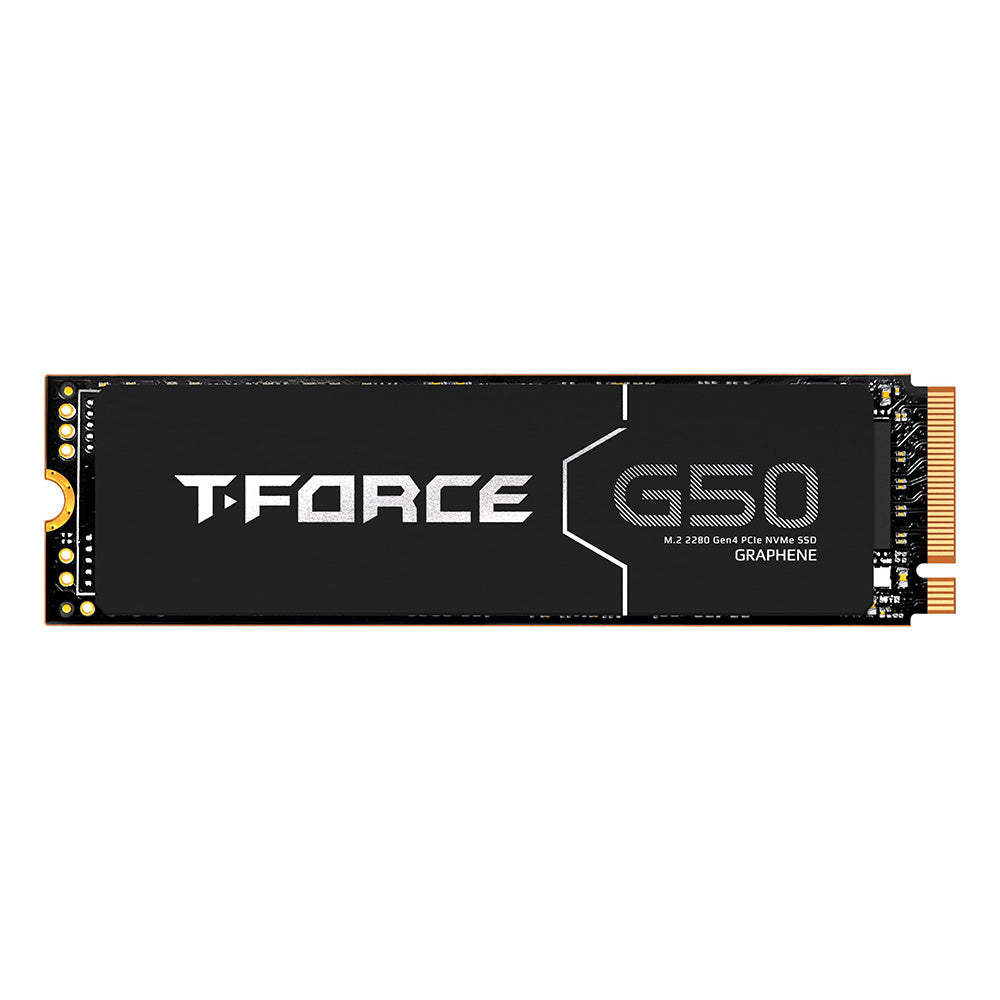 TEAMGROUP T-FORCE G50 M.2 PCIe SSD (1TB / 2TB) - Up to 5000/4800MBs, 650/1300TBW, M.2 2280 Gaming SSD