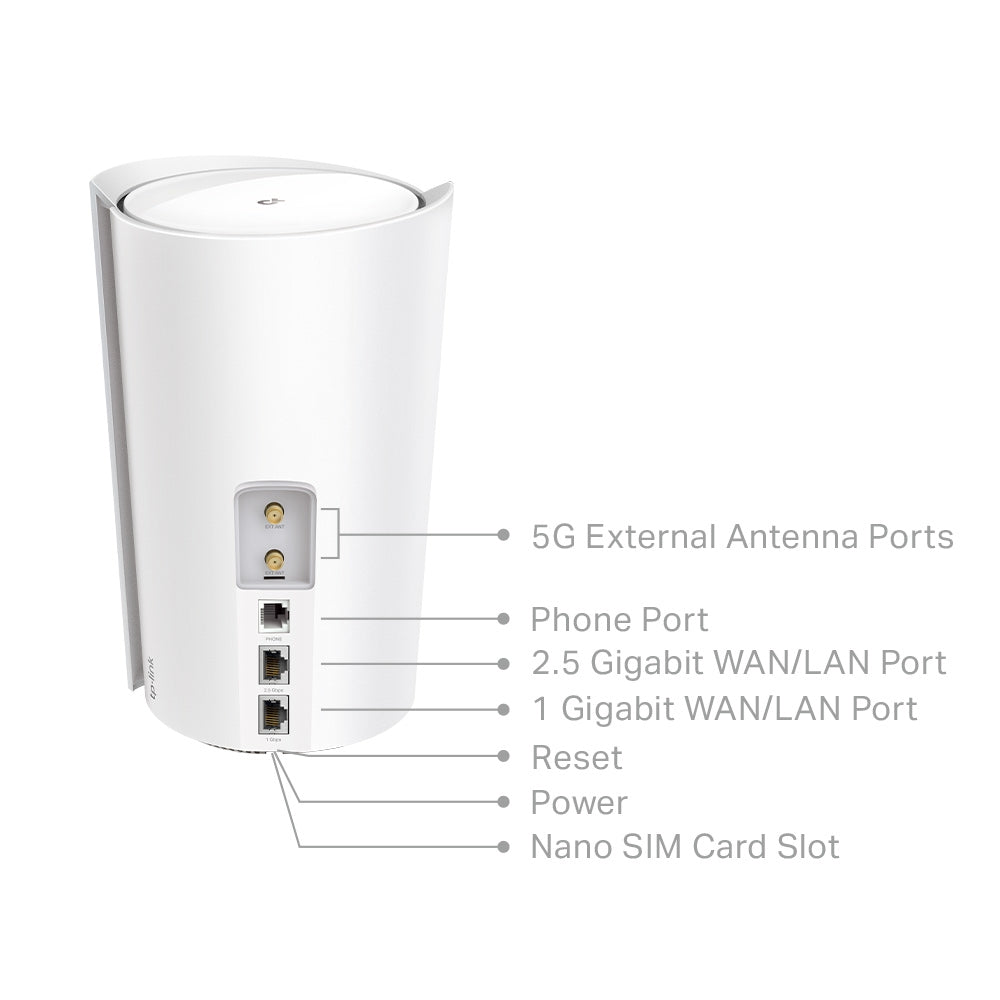 TP-LINK DECO X80-5G Whole Home Wi-Fi 6 AX6000 Gateway