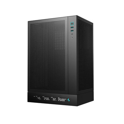 DeepCool CH170 Digital ITX Desktop PC Case (Black/White)