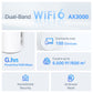 TP-LINK DECO PX50 AX3000 + G1500 Whole Home Powerline Mesh WiFi 6 System - 2/3 Pack