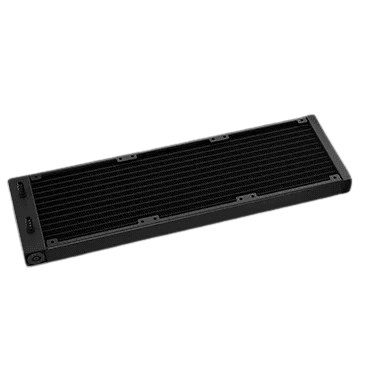 DEEPCOOL LS720S ZERO DARK CPU Liquid Cooler, 360mm, High-Performance FE120 FDB FANS, 4th GEN PUMP Powered AIOs, Hydro Bearing, White LED