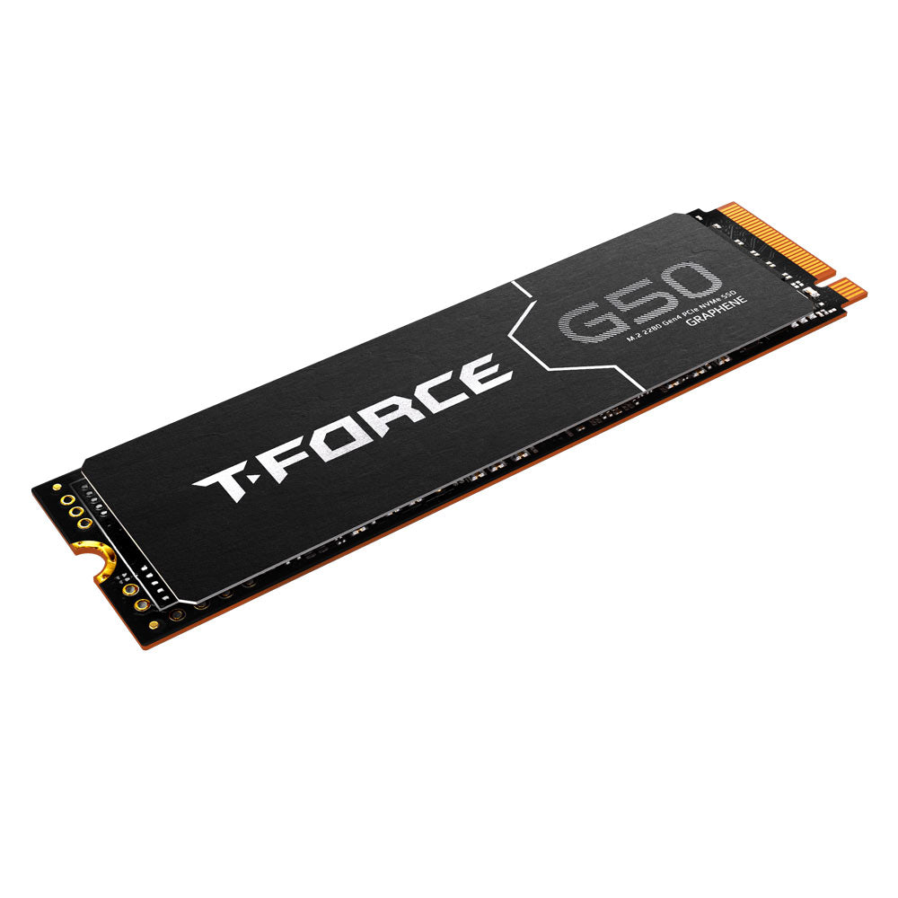 TEAMGROUP T-FORCE G50 M.2 PCIe SSD (1TB / 2TB) - Up to 5000/4800MBs, 650/1300TBW, M.2 2280 Gaming SSD