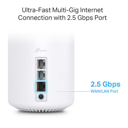TP-LINK DECO X80 AX6000 Dual-Band Mesh Wi-Fi 6 System - 2/3 Pack
