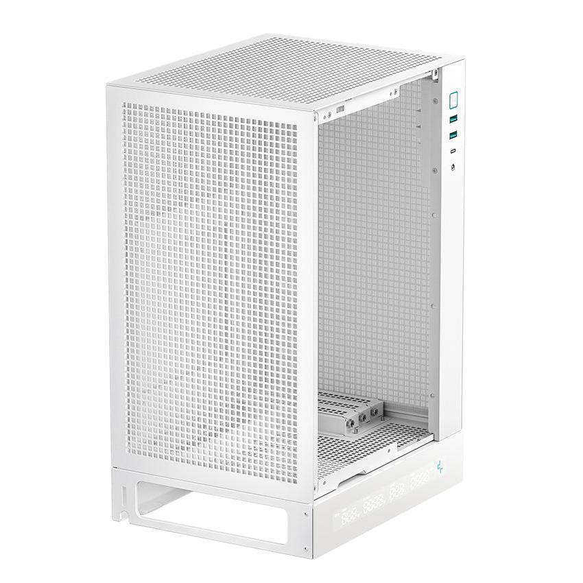 DeepCool CH170 Digital ITX Desktop PC Case (Black/White)