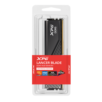 ADATA XPG LANCER RGB DDR5 6000MHz CL30 / XPG LANCER BLADE RGB DDR5 6400MHz CL32 (2x16GB) 32GB XMP/EXPO - BLACK/WHITE