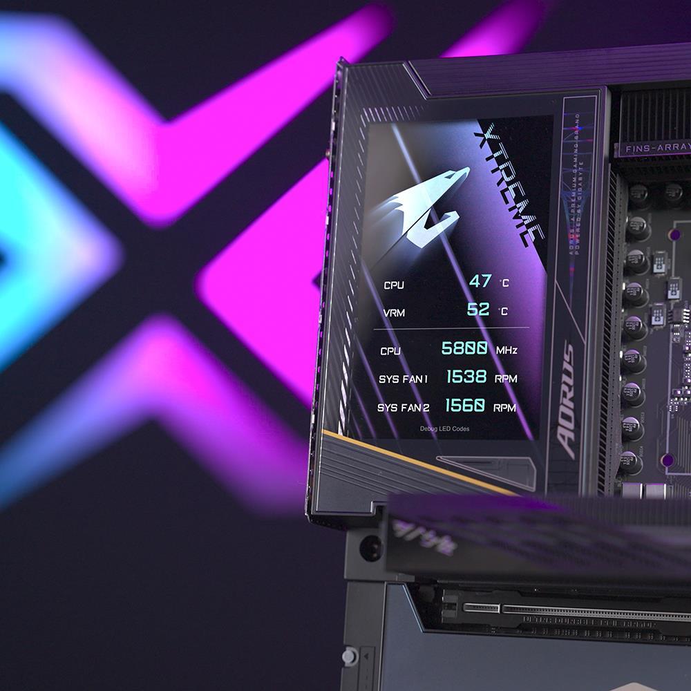 GIGABYTE Z790 AORUS XTREME X Wi-Fi 7 DDR5 LGA 1700 M.2 PCIe 5.0 EATX Gaming Motherboard