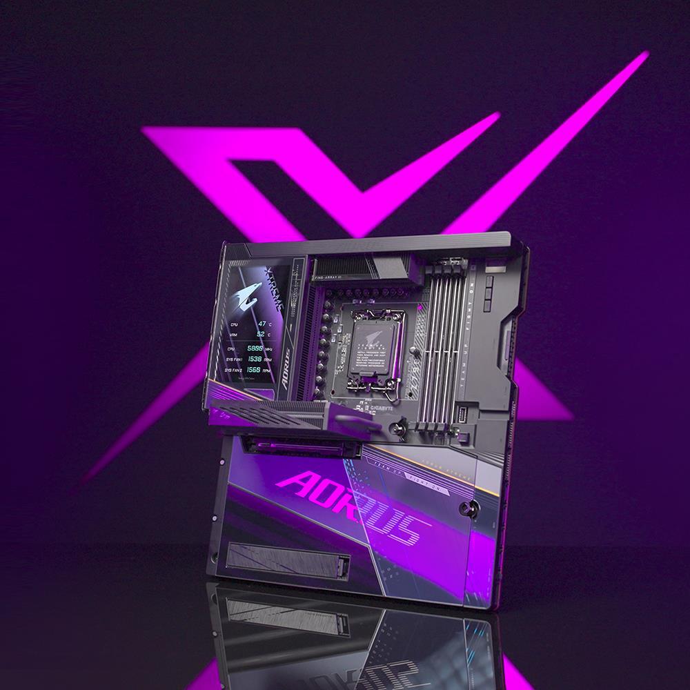 GIGABYTE Z790 AORUS XTREME X Wi-Fi 7 DDR5 LGA 1700 M.2 PCIe 5.0 EATX Gaming Motherboard