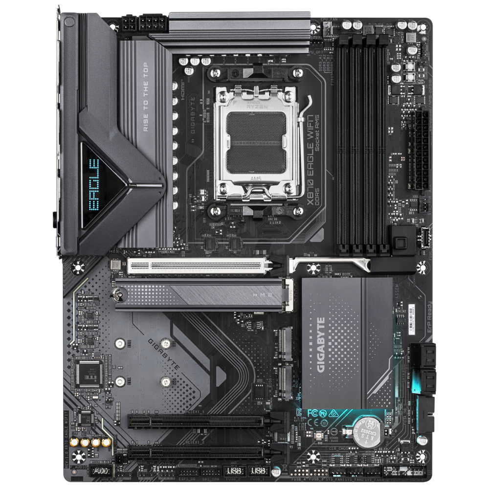 Gigabyte X870 EAGLE WIFI7 AMD Ryzen 9000 Series DDR5 Gaming Motherboard