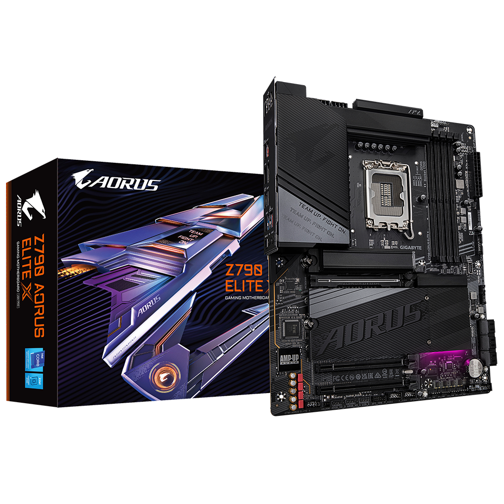 GIGABYTE Z790 AORUS ELITE X Motherboard + Intel i5-14600K/i5-14600KF Processor BUNDLE