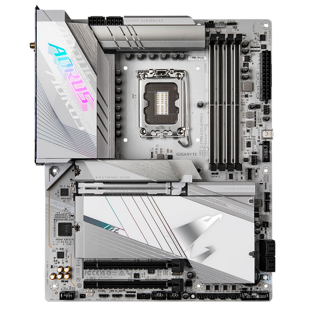 GIGABYTE Z790 AORUS PRO X Motherboard + Intel i5-14600K/i5-14600KF Processor BUNDLE