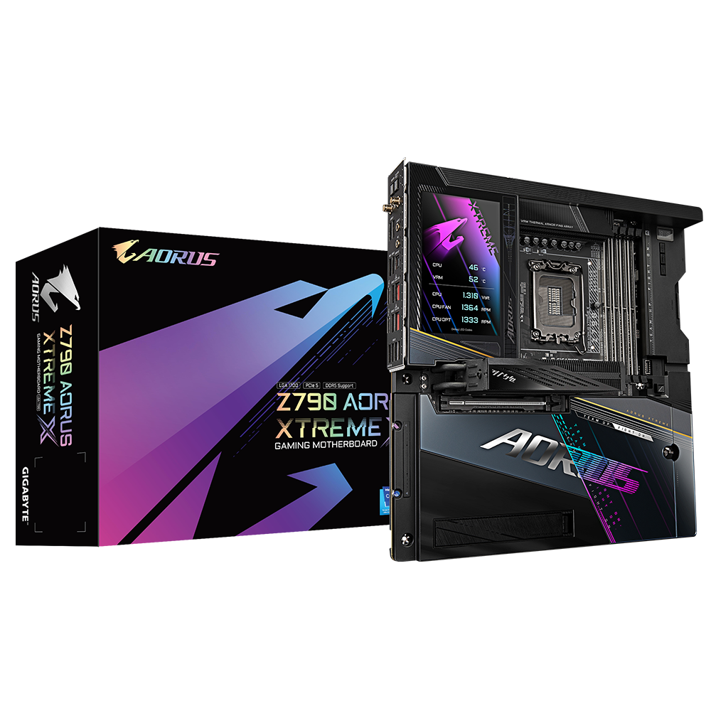 GIGABYTE Z790 AORUS XTREME X Wi-Fi 7 DDR5 LGA 1700 M.2 PCIe 5.0 EATX Gaming Motherboard