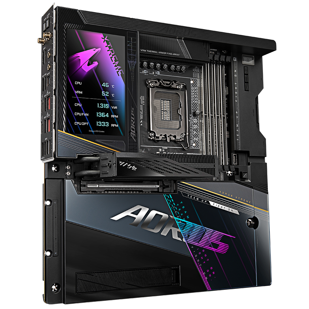 GIGABYTE Z790 AORUS XTREME X Wi-Fi 7 DDR5 LGA 1700 M.2 PCIe 5.0 EATX Gaming Motherboard