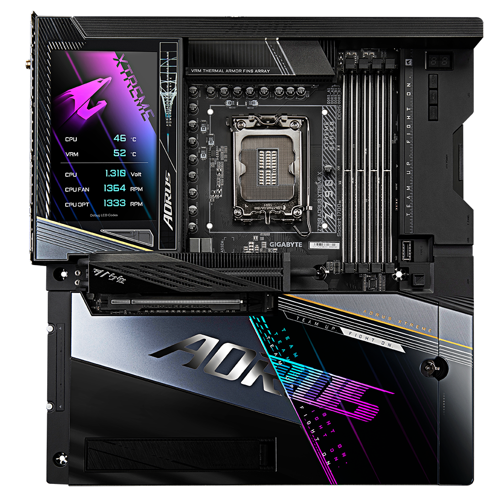 GIGABYTE Z790 AORUS XTREME X Wi-Fi 7 DDR5 LGA 1700 M.2 PCIe 5.0 EATX Gaming Motherboard