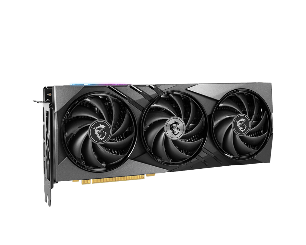 MSI GeForce RTX™ 4070 SUPER 12GB GDDR6X GAMING X SLIM BLACK/WHITE Graphics Card with DLSS 3