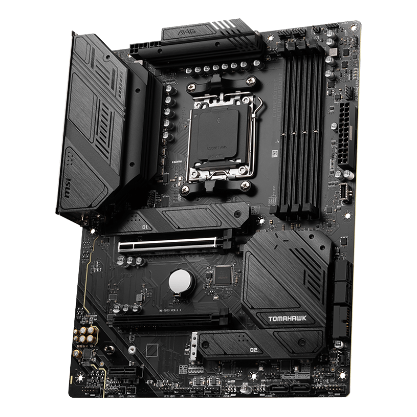 MSI MAG B650 TOMAHAWK WIFI AM5 ATX Motherboard + AMD Ryzen 7 7800X3D (AM5) Processor BUNDLE