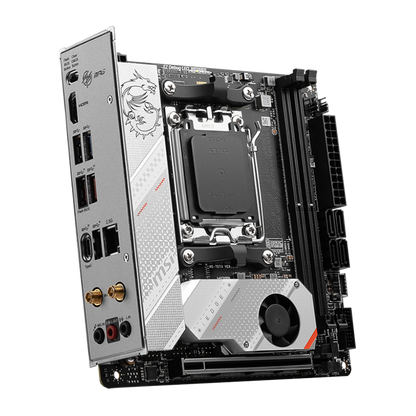 MSI MPG B650I EDGE WIFI AM5 Mini-ITX Motherboard + AMD Ryzen 7 7800X3D (AM5) Processor BUNDLE