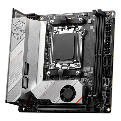 MSI MPG B650I EDGE WIFI AM5 Mini-ITX Motherboard + AMD Ryzen 7 7800X3D (AM5) Processor BUNDLE