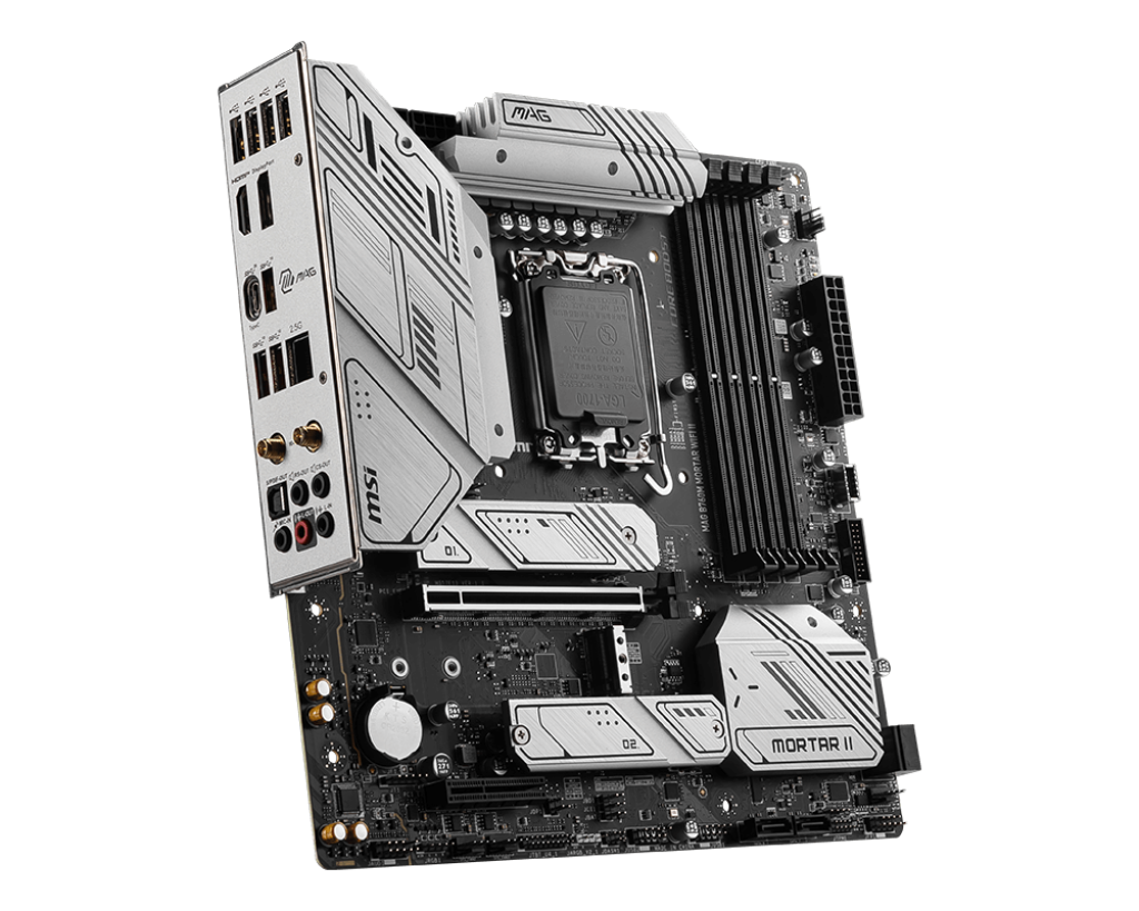 MSI MAG B760M MORTAR WIFI II DDR5 Wi-Fi 6E LGA1700 3x M.2 MATX Motherboard