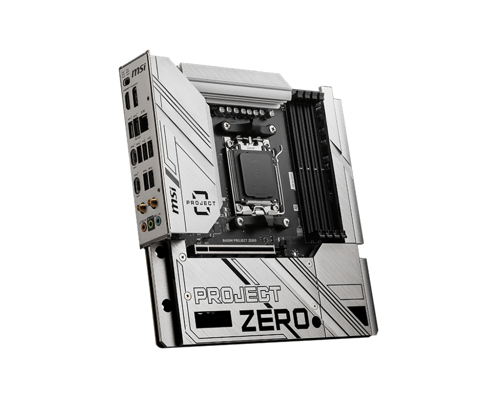 [NEW ARRIVAL] MSI B650M PROJECT ZERO WiFi 6E DDR5 AM5 MATX Motherboard