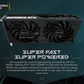 GALAX GeForce RTX™ 4070 SUPER/RTX4070 SUPER/RTX 4070 SUPER 1-Click OC 2X With White LED 12GB GDDR6X Graphics Cards