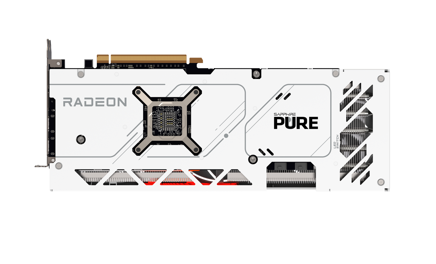 SAPPHIRE PURE AMD Radeon RX 7700 XT 12GB GDDR6 White PCI Express 4.0 x16 RX 7700XT RX7700 XT Video Card Gaming Graphics Card